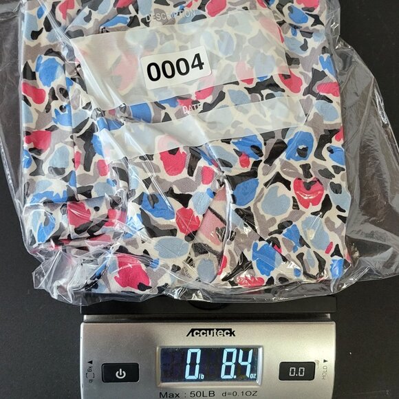 Nine West Womens Abstract Peplum Sleeveless Tank Top Size 10 Career Summer Boho - Picture 11 of 11